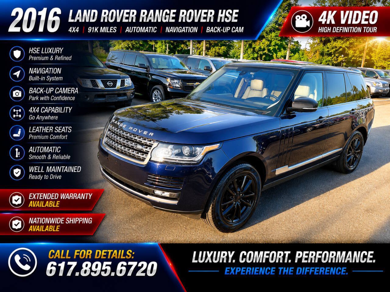 Used 2016 Land Rover Range Rover AWD/4WD video 1