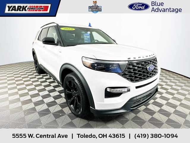 Certified 2023 Ford Explorer ST-Line w/ Class IV Trailer Tow Package AWD/4WD 360° Tour