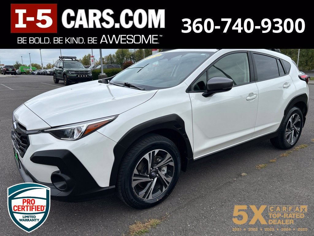 Used 2024 Subaru Crosstrek 2.0i Premium w/ Crosstrek Mirror Package AWD/4WD image 1
