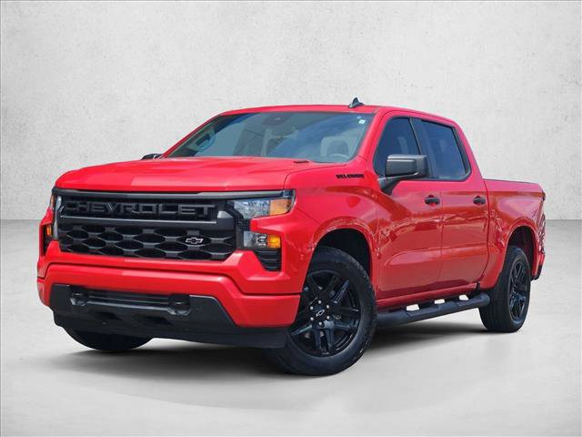 Certified 2025 Chevrolet Silverado 1500 Custom w/ Turbomax Blackout Package RWD image 4