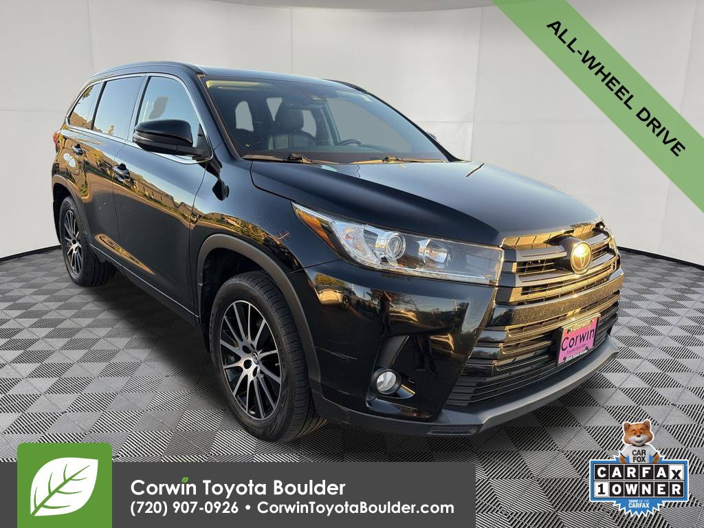 Used 2018 Toyota Highlander SE w/ Carpet Mat Package (TMS) AWD/4WD 360° Tour