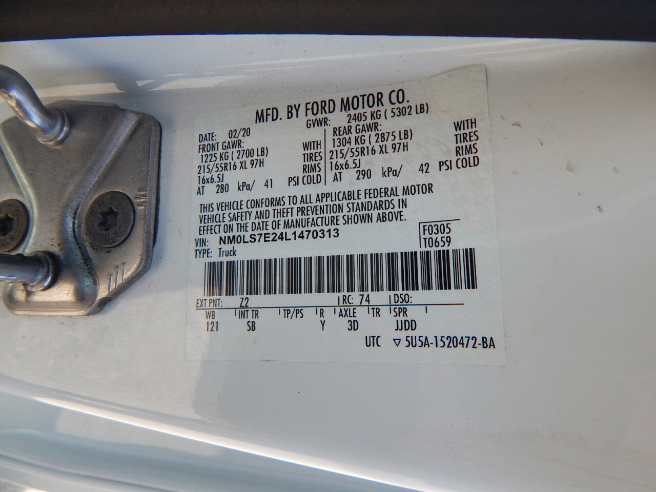 Used 2020 Ford Transit Connect XL image 30