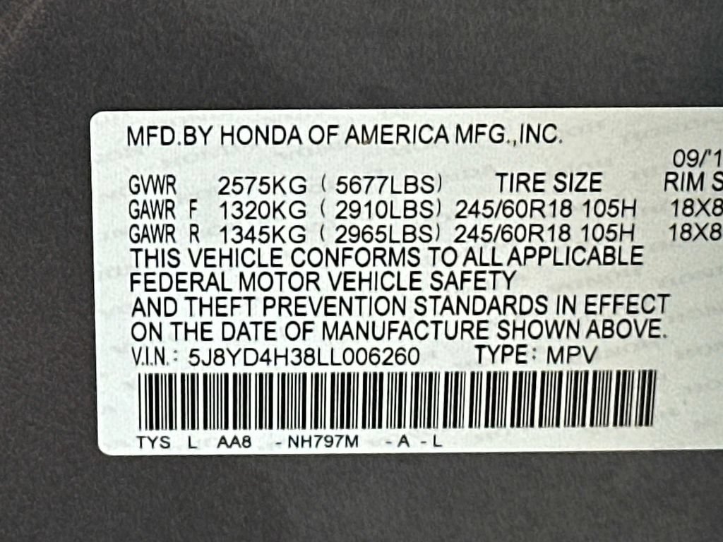 Used 2020 Acura MDX SH-AWD image 32