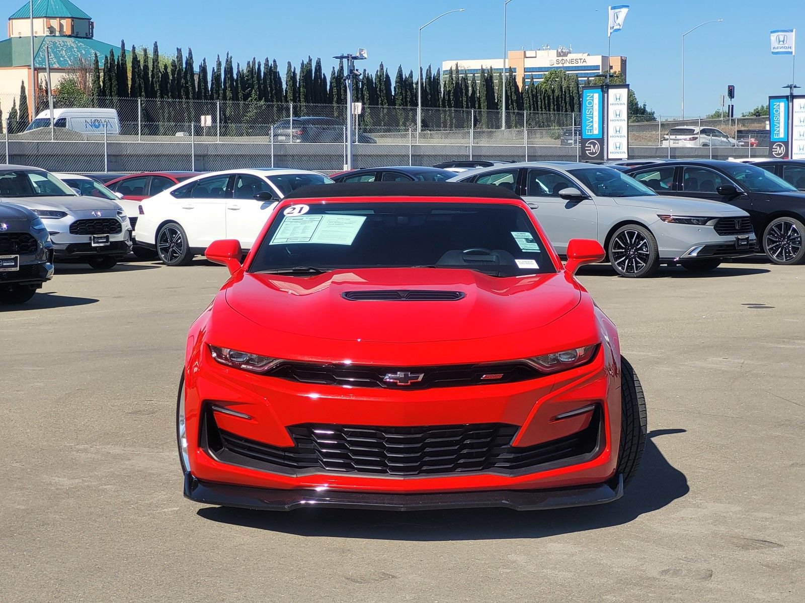 Used 2021 Chevrolet Camaro SS RWD image 2