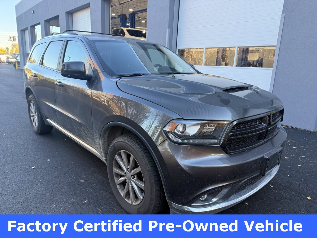 Certified 2018 Dodge Durango SXT w/ Quick Order Package 2BB