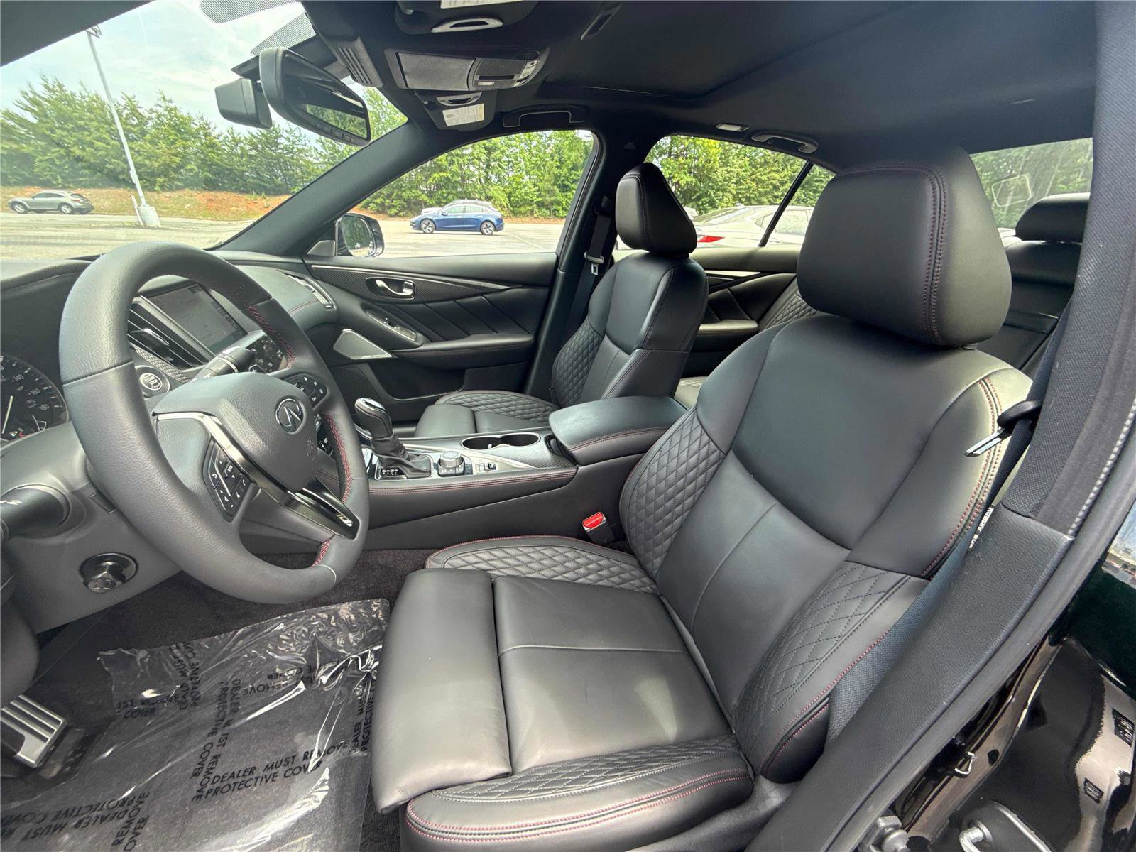 Certified 2023 INFINITI Q50 Red Sport 400 w/ Black Opal Edition RWD image 10