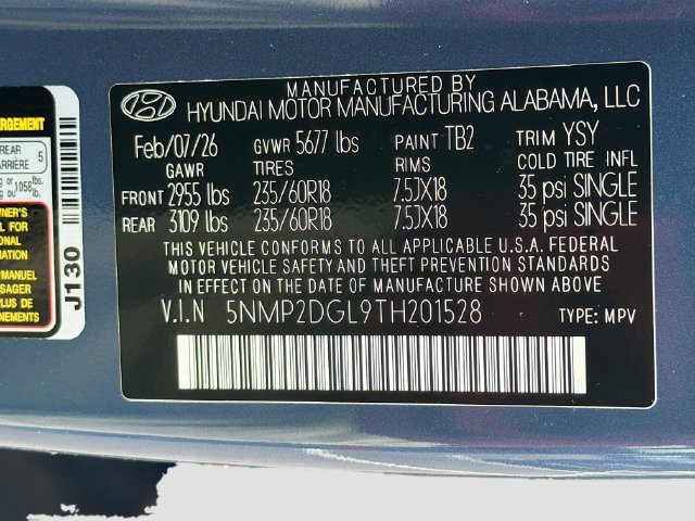 New 2026 Hyundai Santa Fe SEL AWD/4WD image 24