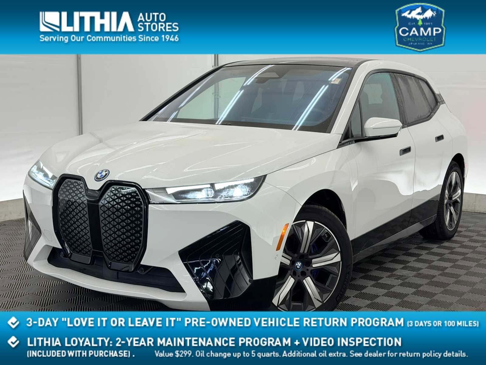 Used 2023 BMW iX xDrive50 w/ Sport Package