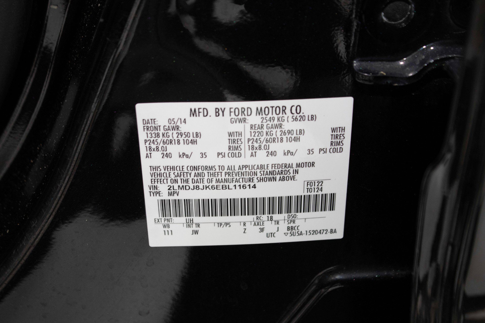 Used 2014 Lincoln MKX AWD w/ Olive Ash Wood Package image 47