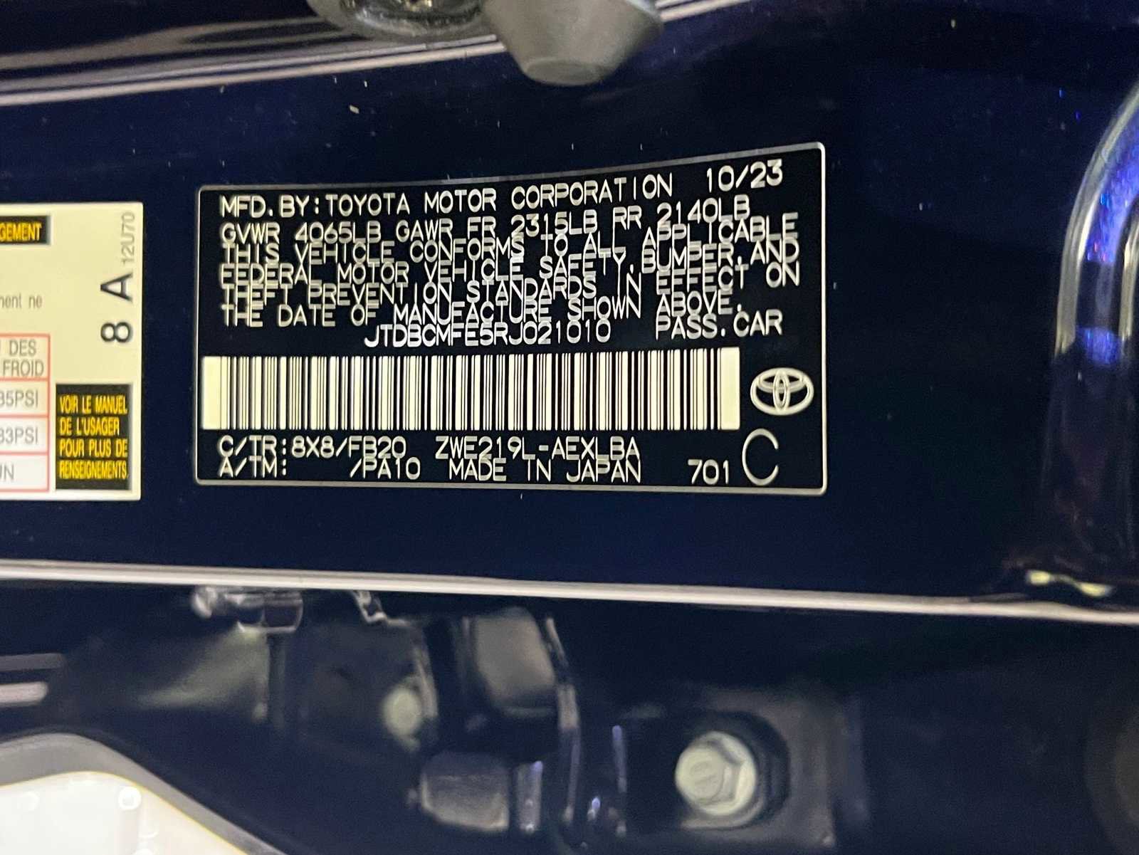 Certified 2024 Toyota Corolla LE image 28