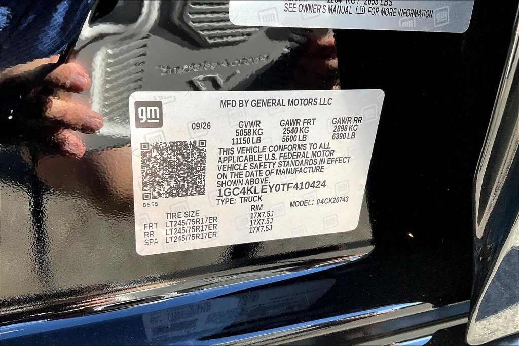 New 2026 Chevrolet Silverado 2500 W/T AWD/4WD image 18