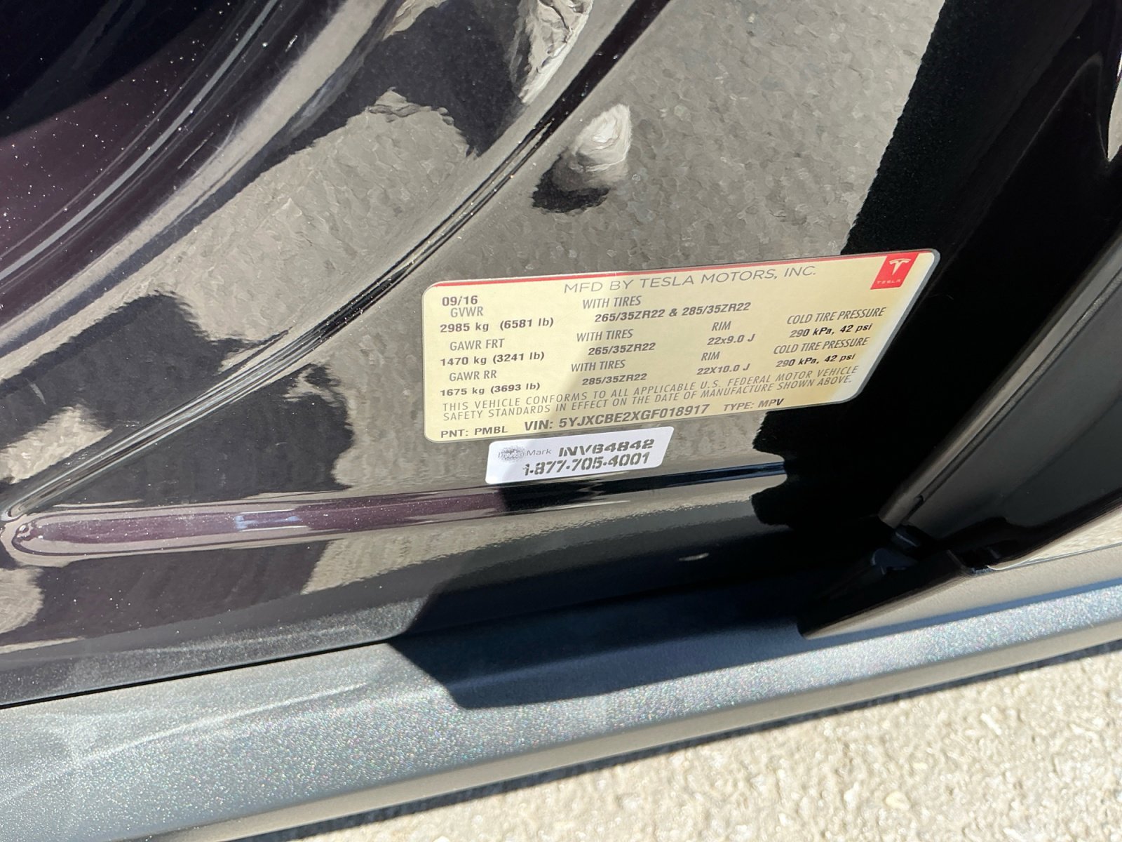 Used 2016 Tesla Model X 70D image 27