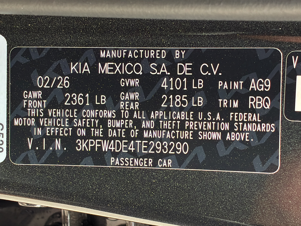 New 2026 Kia K4 GT-Line w/ GT-Line Premium Package FWD image 30
