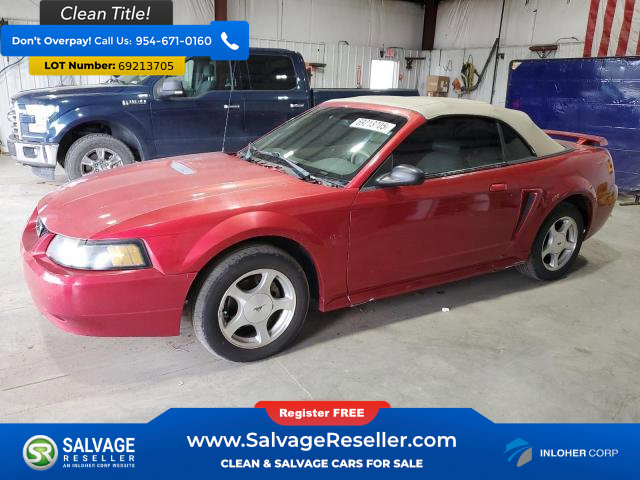 Used 2001 Ford Mustang Convertible