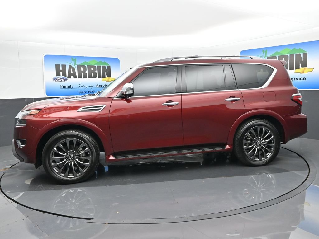 Used 2024 Nissan Armada Platinum w/ Captain's Chairs Package image 2