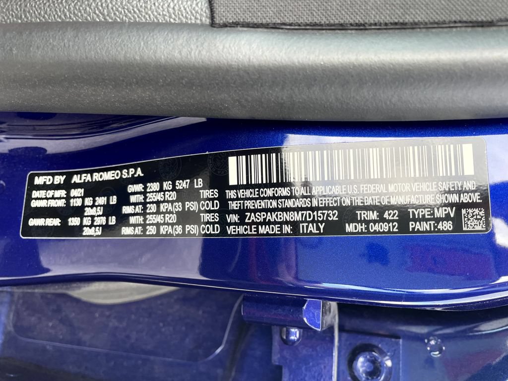 Used 2021 Alfa Romeo Stelvio Ti Sport AWD/4WD image 20