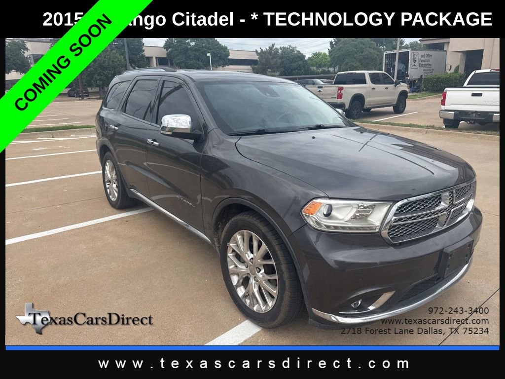 Used 2015 Dodge Durango Citadel w/ Technology Group RWD image 3
