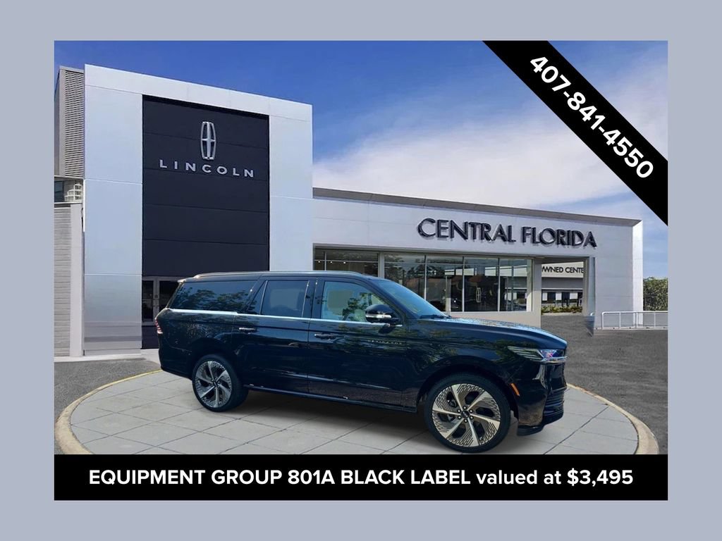 New 2027 Lincoln Navigator L Black Label