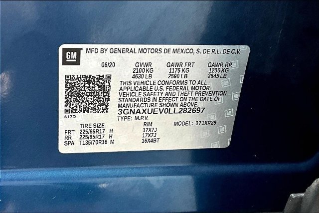 Used 2020 Chevrolet Equinox LT AWD/4WD image 18