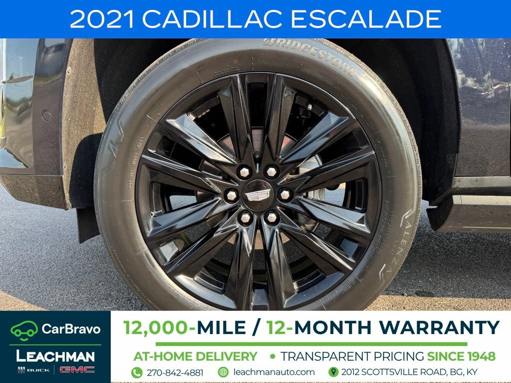 Certified 2021 Cadillac Escalade Sport w/ Driver Assist Tech Package AWD/4WD image 3