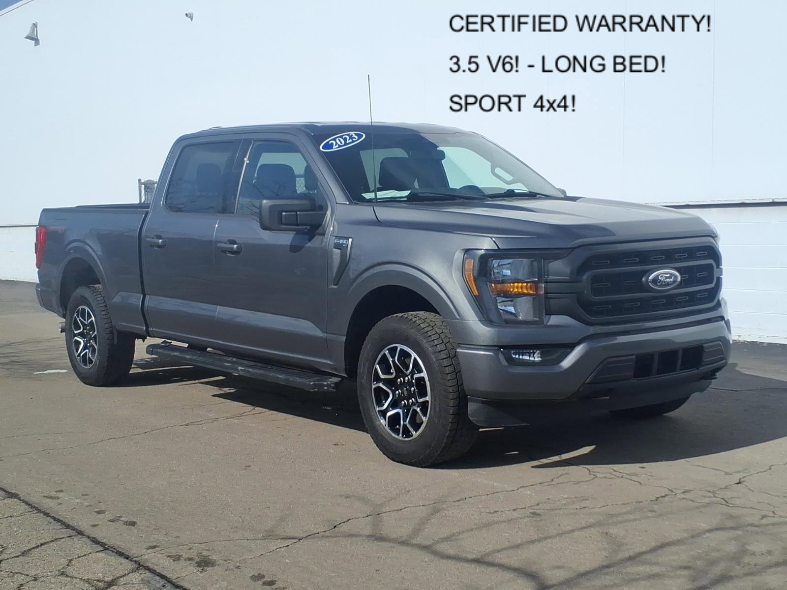 Certified 2023 Ford F150 XLT w/ Equipment Group 301A Mid