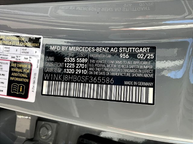 Certified 2025 Mercedes-Benz GLC 43 AMG 4MATIC Coupe image 21