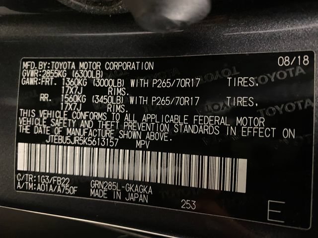 Certified 2019 Toyota 4Runner SR5 AWD/4WD image 24
