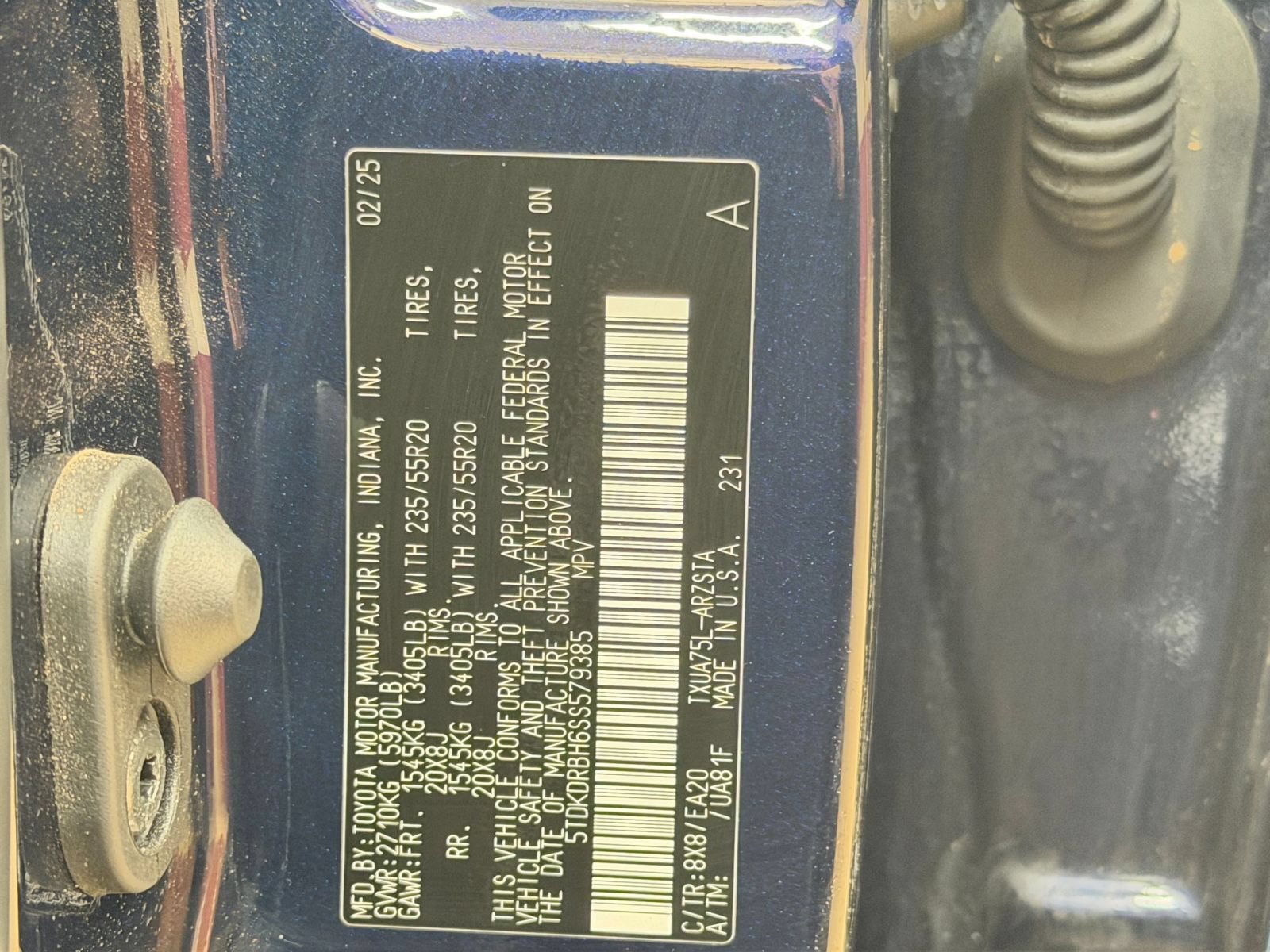 Used 2025 Toyota Highlander XSE AWD/4WD image 32