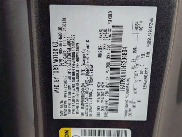 Used 2017 Ford Mustang Premium RWD image 23