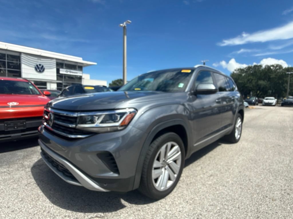 Used 2021 Volkswagen Atlas SEL AWD/4WD image 34