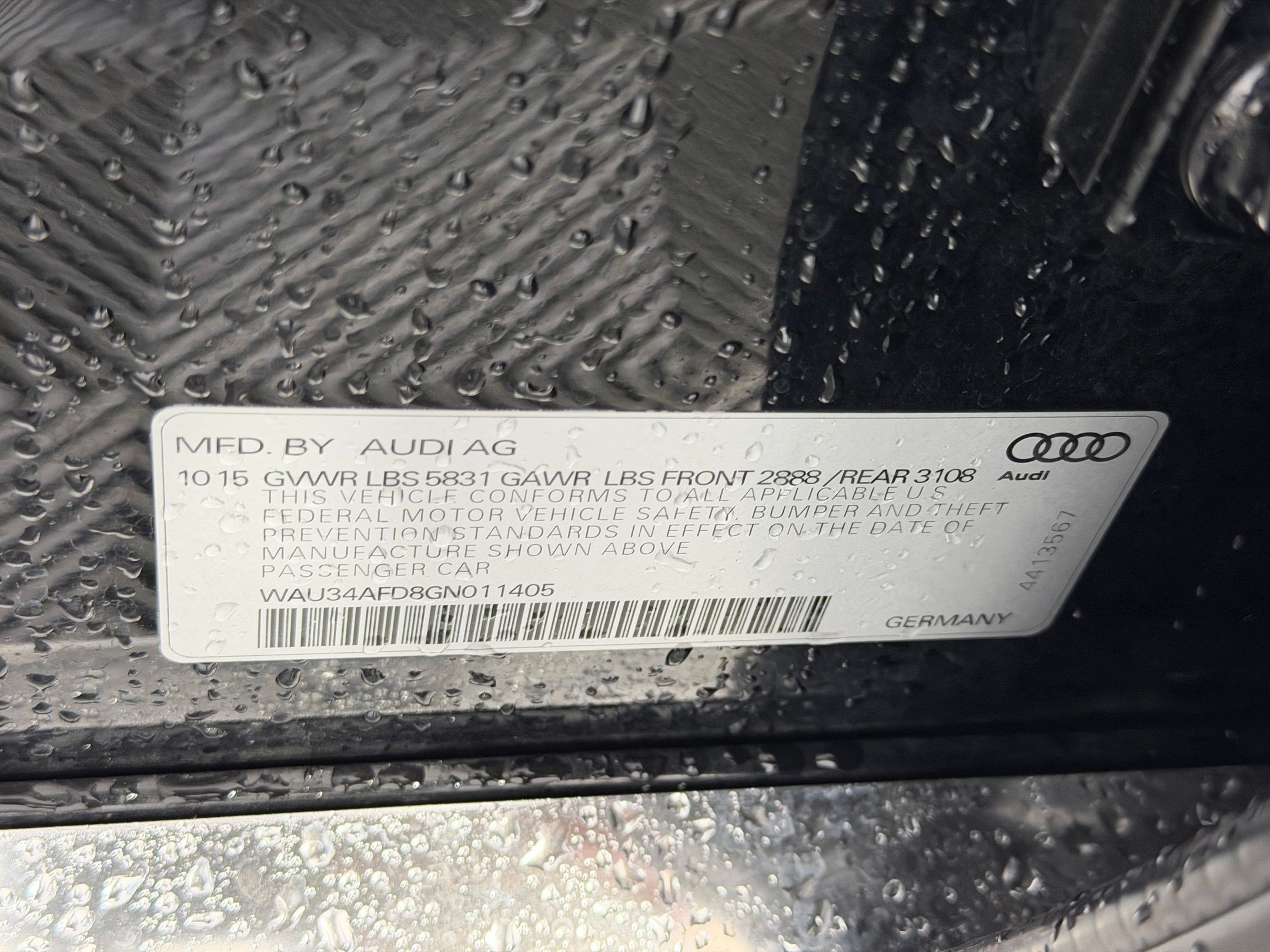 Used 2016 Audi A8 L 3.0T w/ Executive Package AWD/4WD image 21