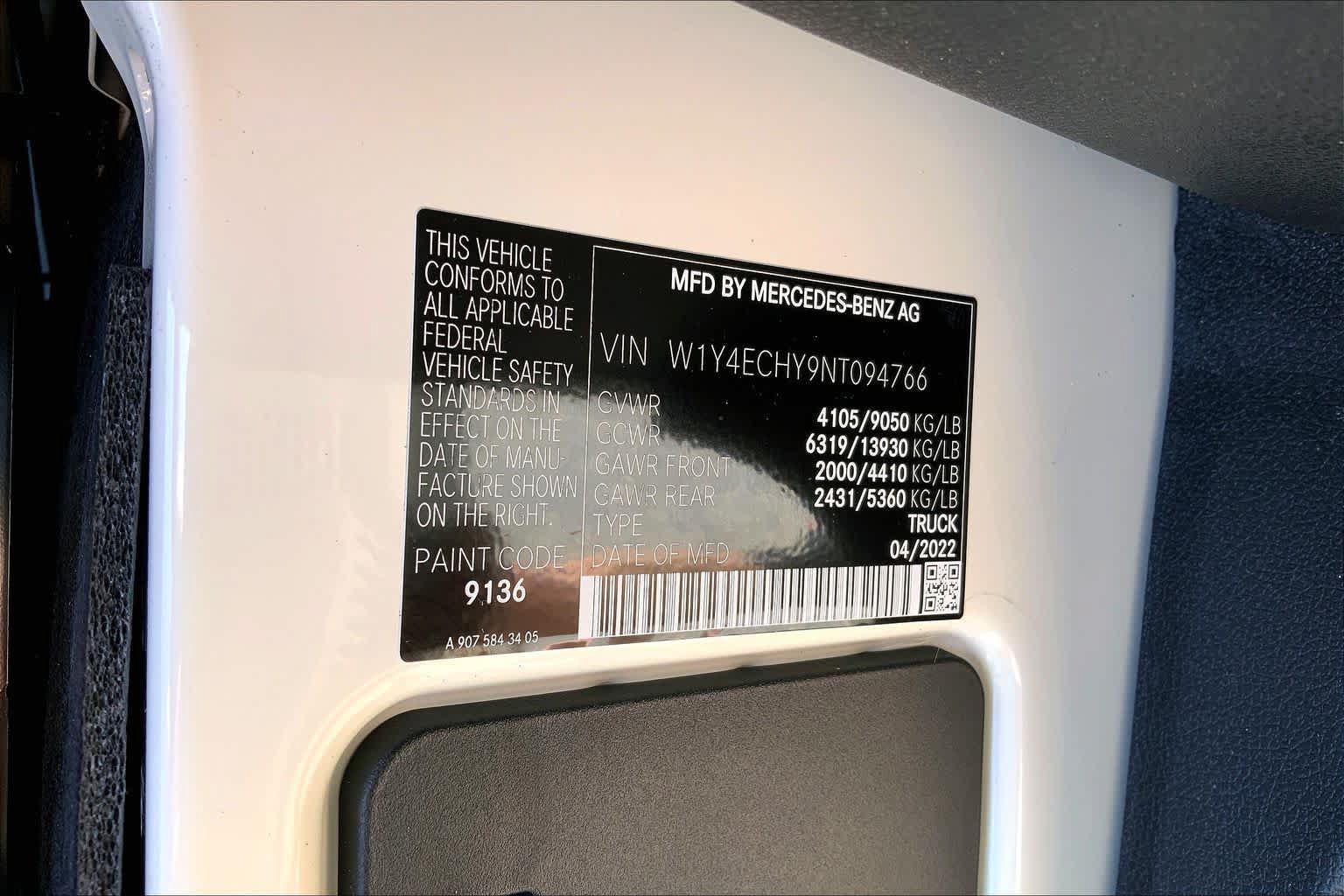 Used 2022 Mercedes-Benz Sprinter 2500 image 38