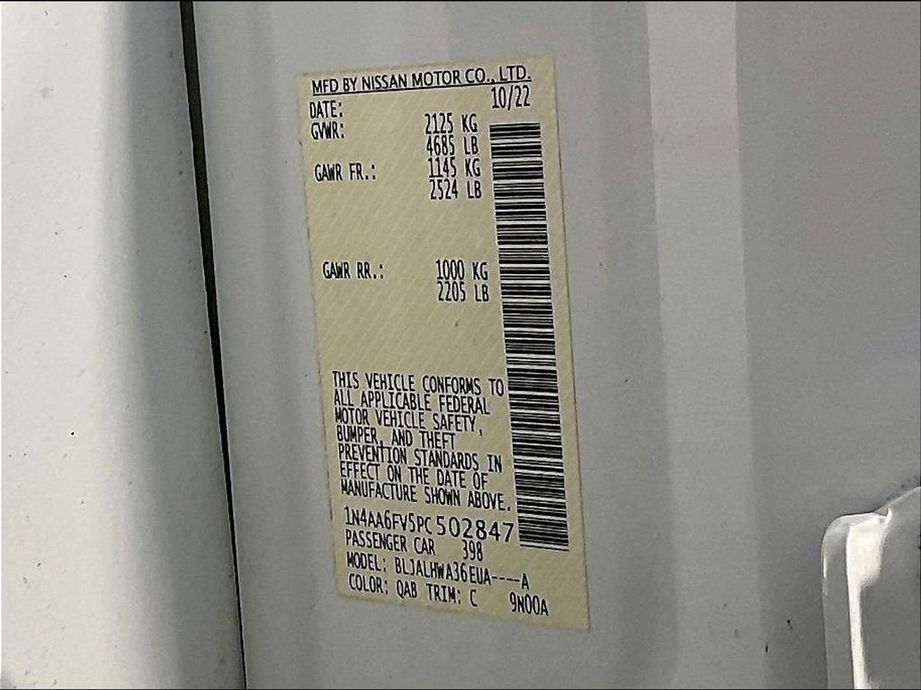 Certified 2023 Nissan Maxima Platinum w/ Sport Mat Group FWD image 36