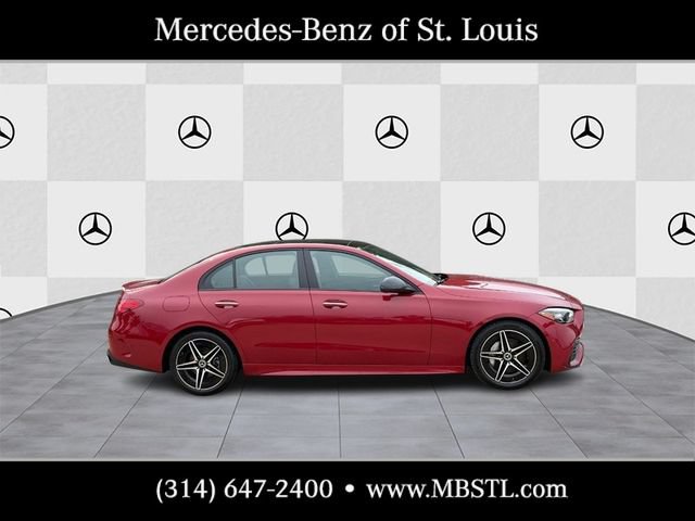 Certified 2024 Mercedes-Benz C 300 4MATIC Sedan w/ AMG Line w/ Night Package image 2