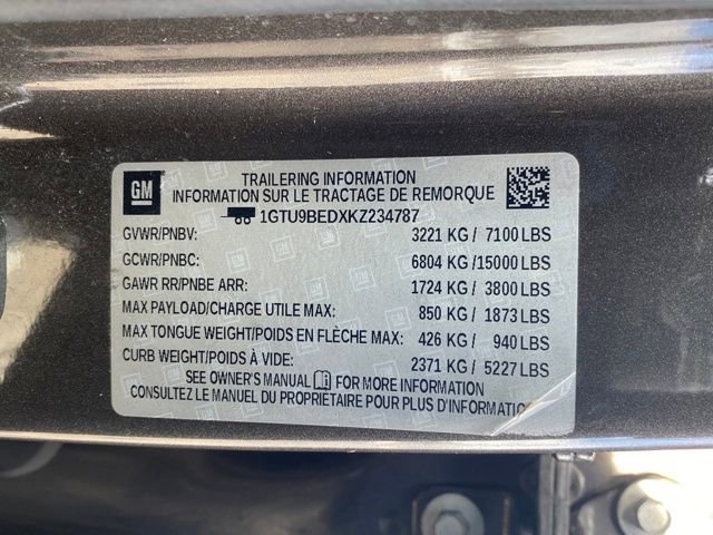 Certified 2019 GMC Sierra 1500 SLE w/ Remote Start Package image 24