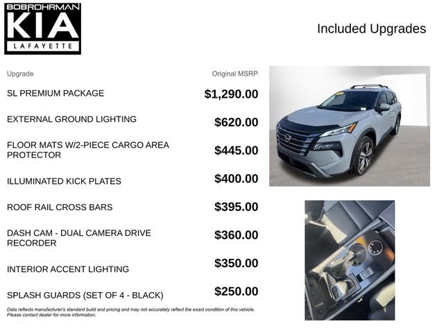 Used 2024 Nissan Rogue SL w/ SL Premium Package image 4
