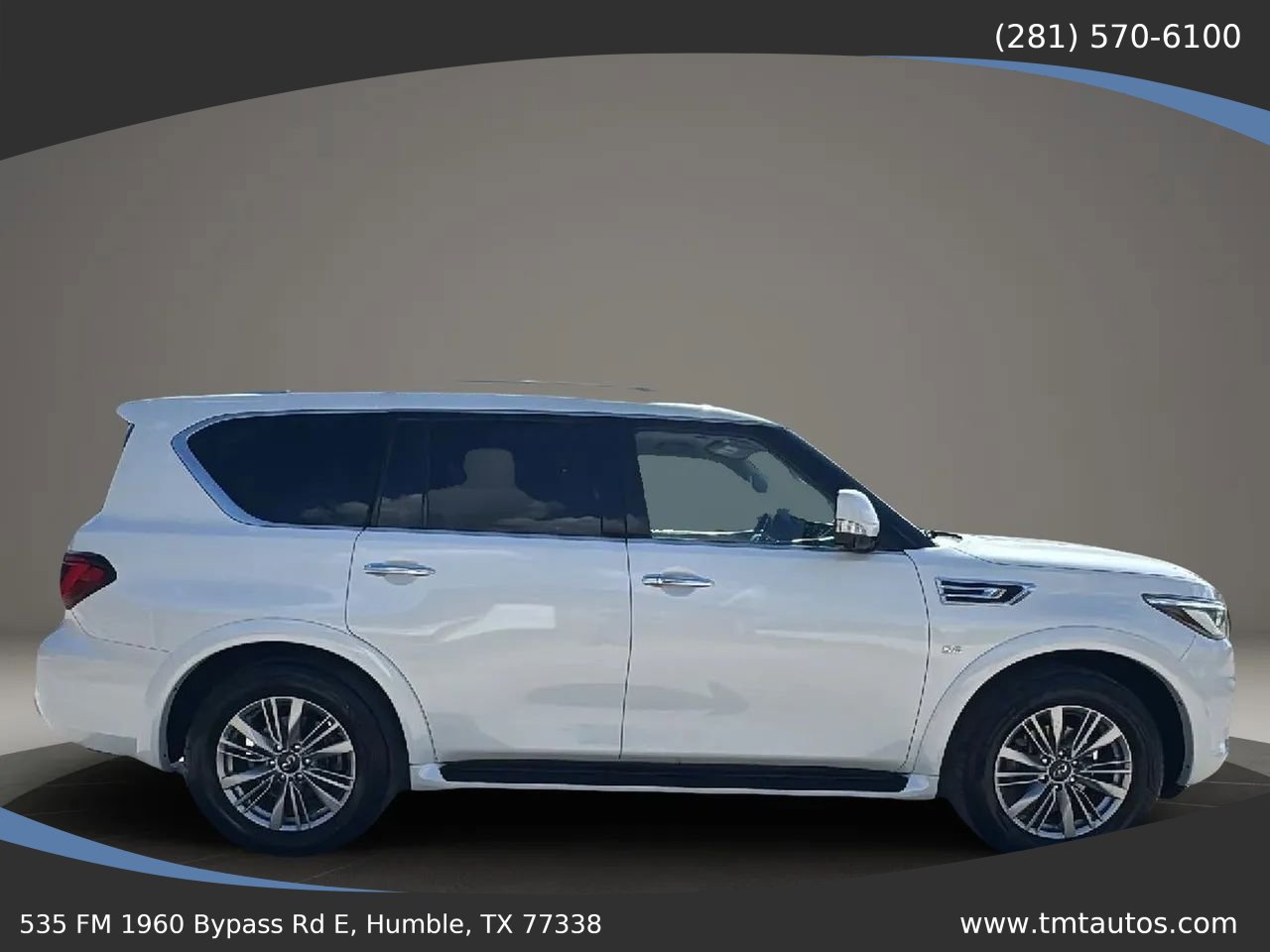 Used 2019 INFINITI QX80 Luxe w/ All-Season Package RWD image 8