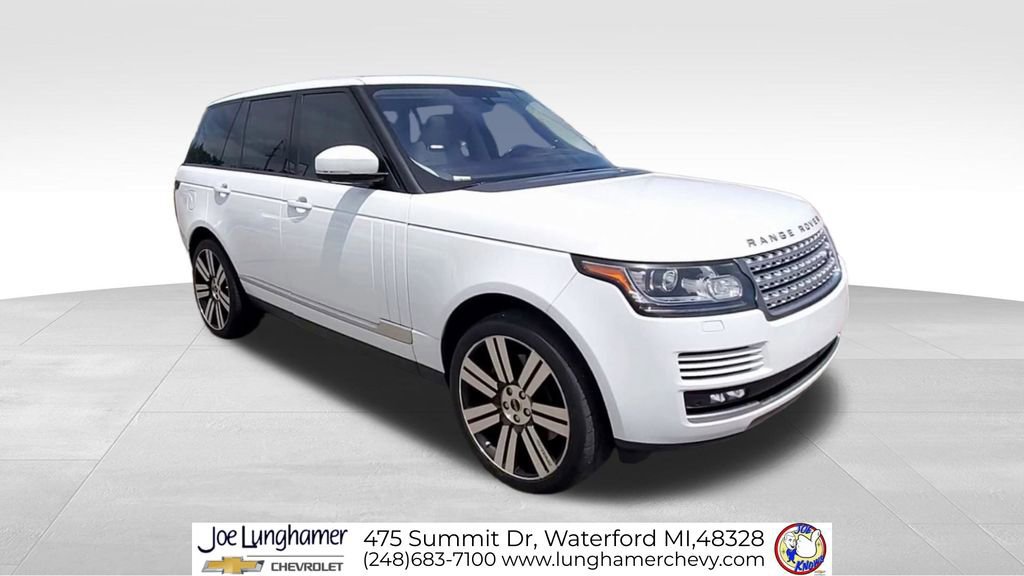 Used 2016 Land Rover Range Rover HSE AWD/4WD image 2