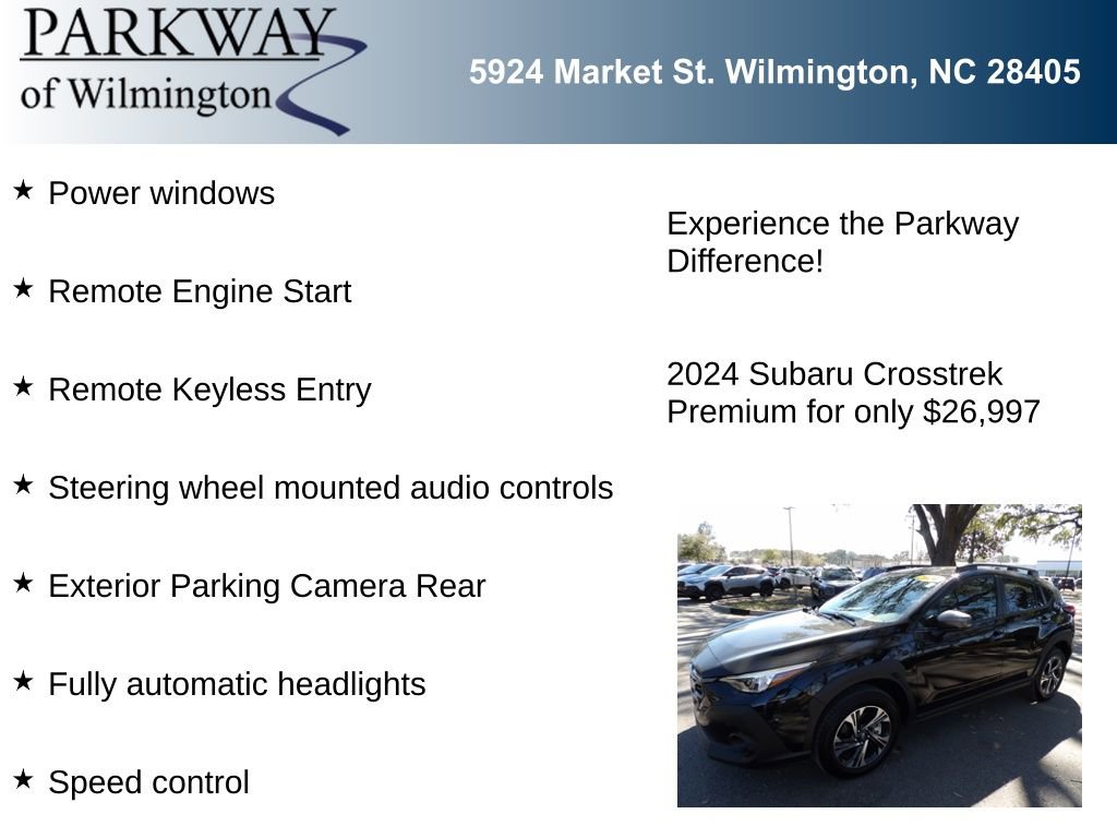 Used 2024 Subaru Crosstrek 2.0i Premium w/ Crosstrek Mirror Package image 6