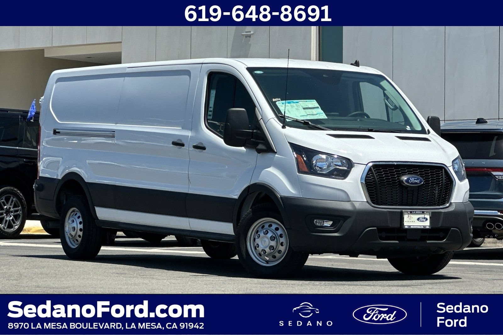 New 2024 Ford Transit 350 148 Low Roof AWD w/ Load Area Protection Package image 1