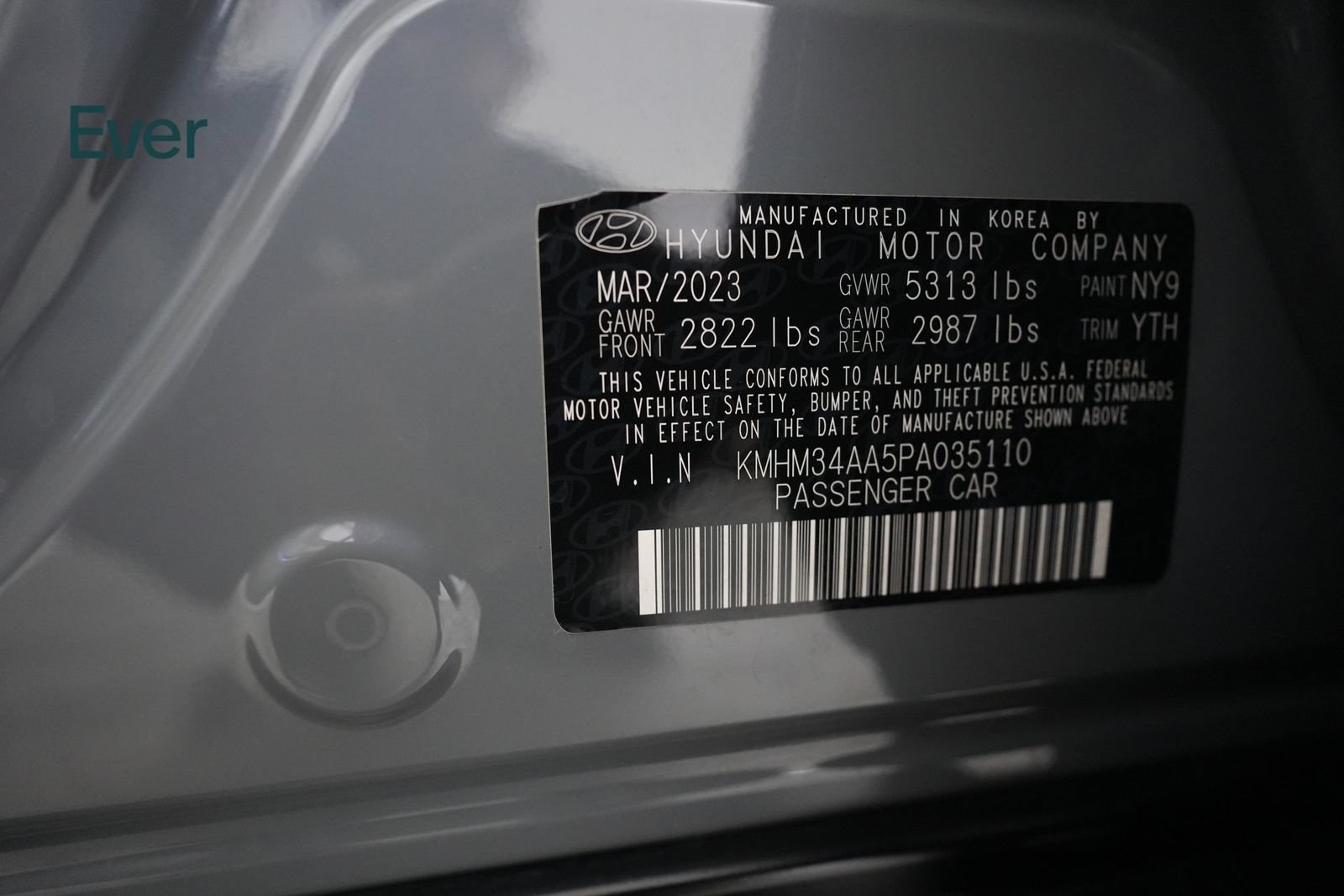 Used 2023 Hyundai Ioniq 6 SEL w/ Cargo Package RWD image 29