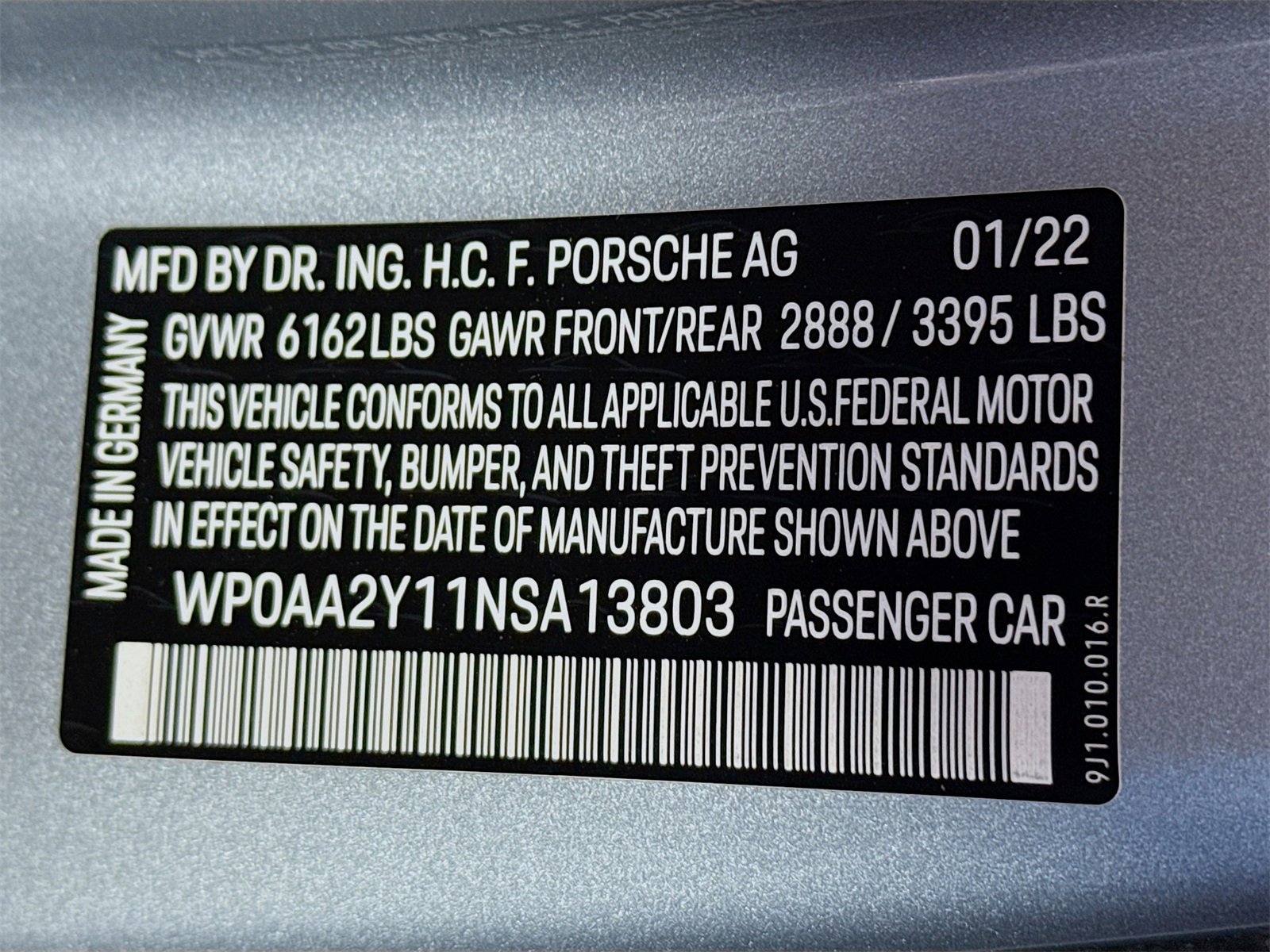 Certified 2022 Porsche Taycan image 25