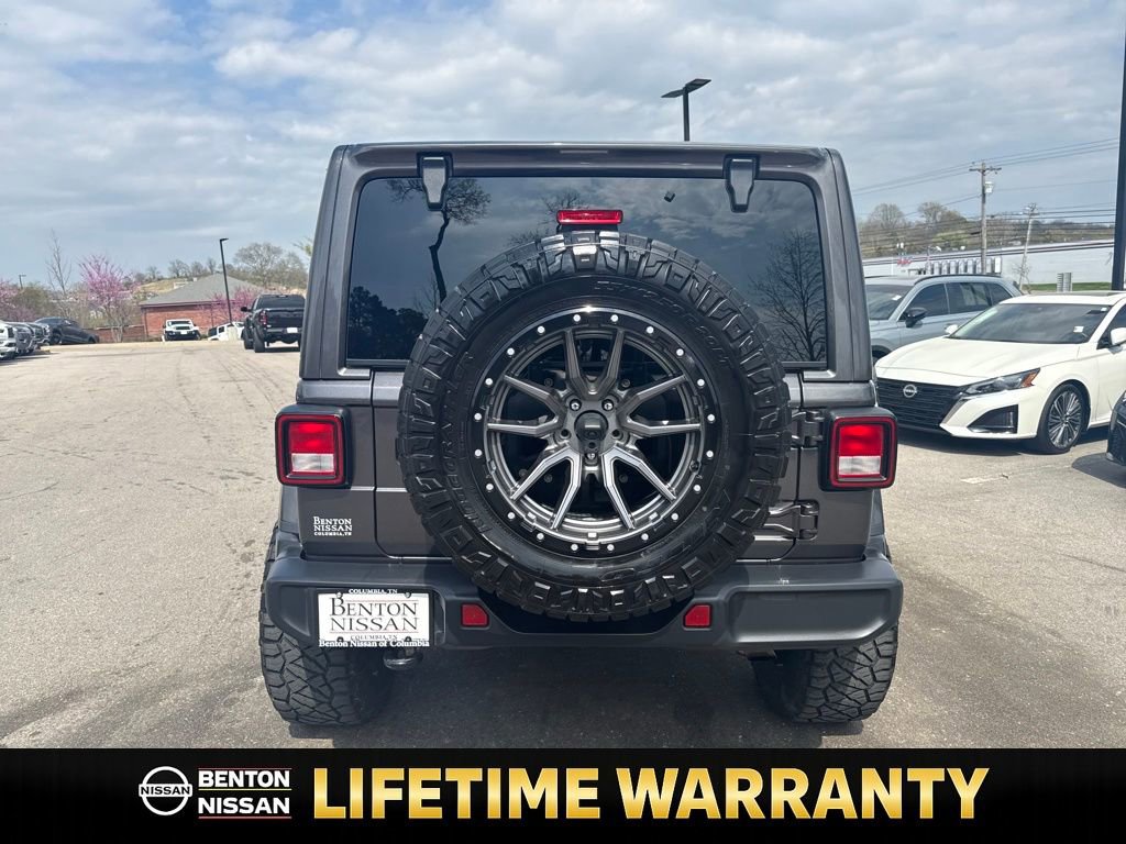 Used 2021 Jeep Wrangler Unlimited Sahara w/ Uconnect 4C Nav & Sound Group image 7