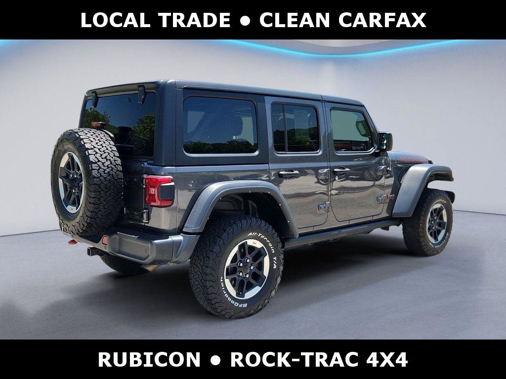 Used 2022 Jeep Wrangler Unlimited Rubicon w/ LED Lighting Group AWD/4WD image 3