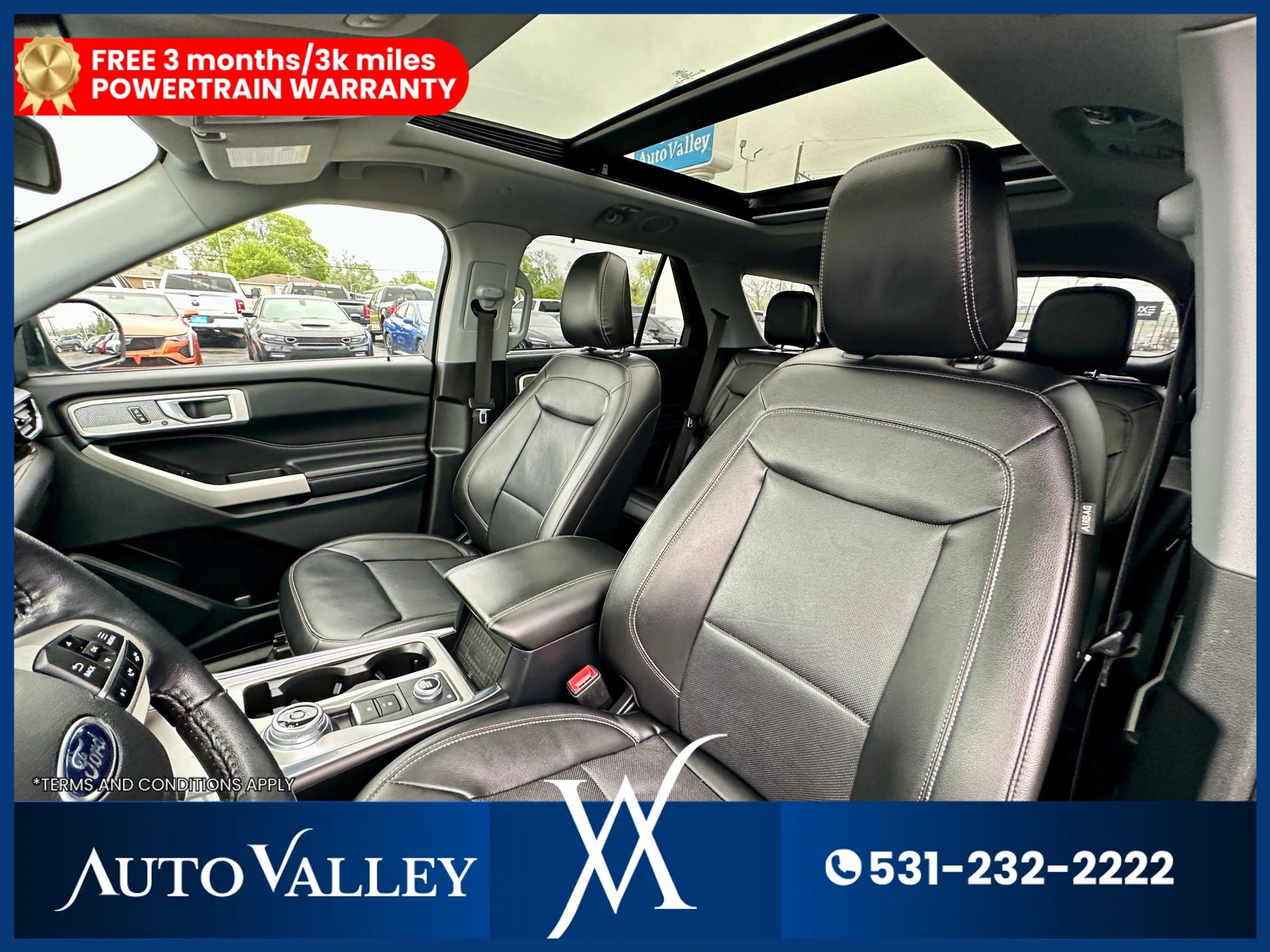 Used 2021 Ford Explorer Limited w/ Hybrid Equipment Group 310A AWD/4WD image 17