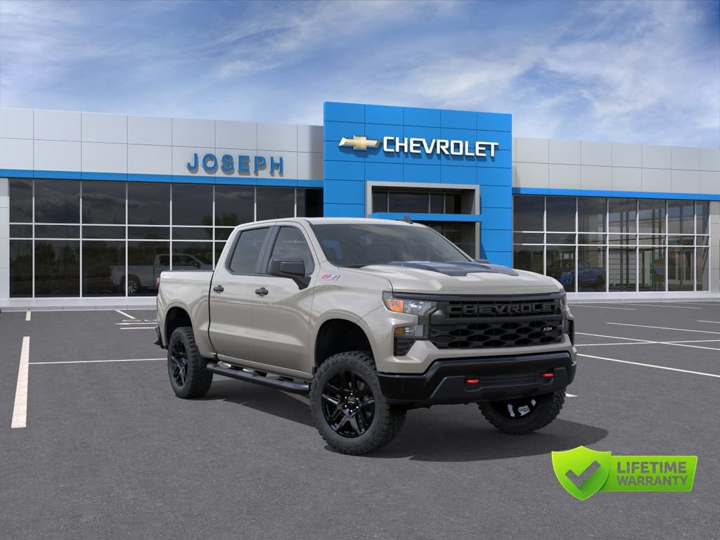 New 2026 Chevrolet Silverado 1500 Custom Trail Boss w/ LPO, Dark Essentials Package AWD/4WD image 1