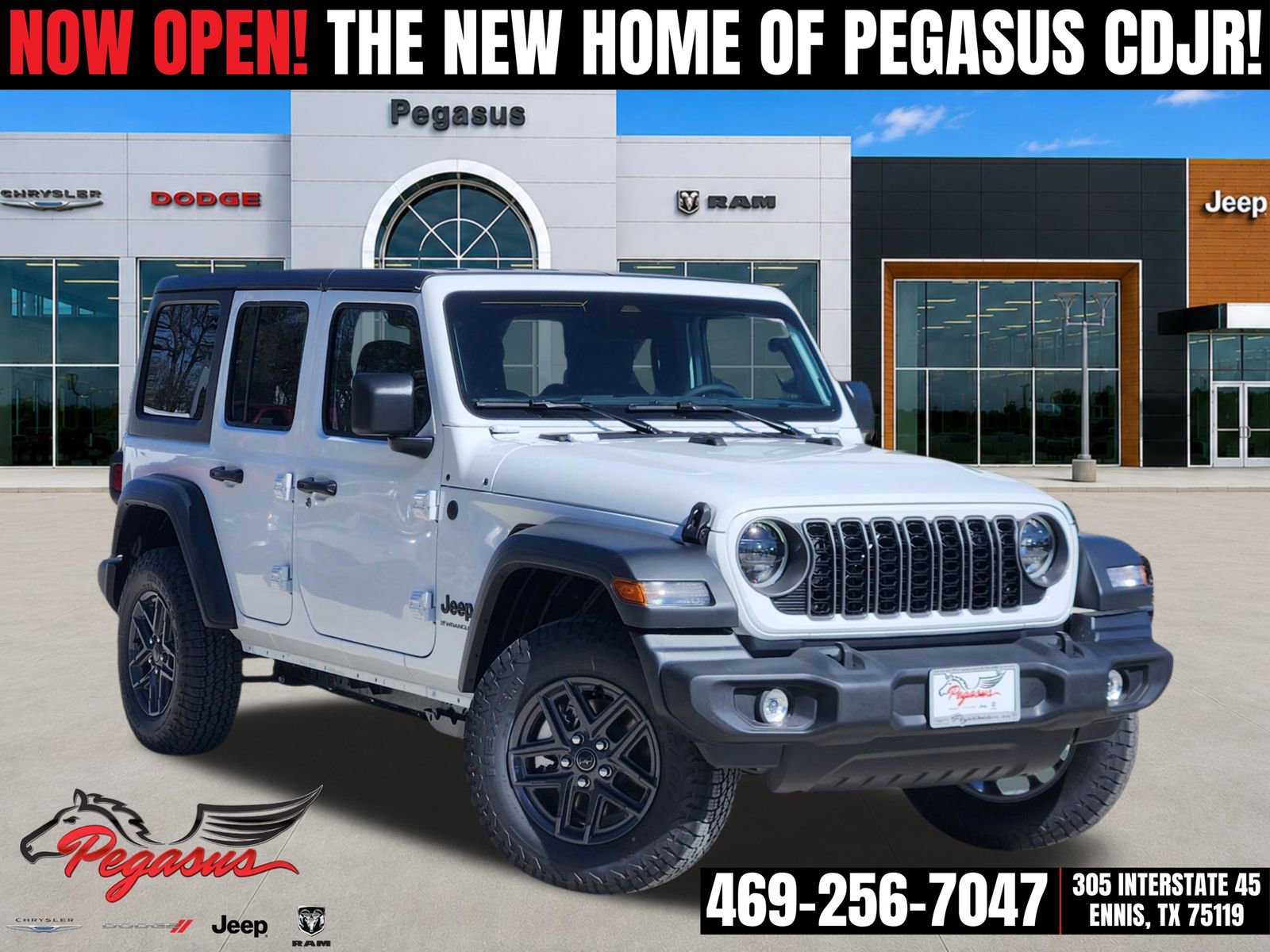 New 2026 Jeep Wrangler Unlimited Sport AWD/4WD image 1