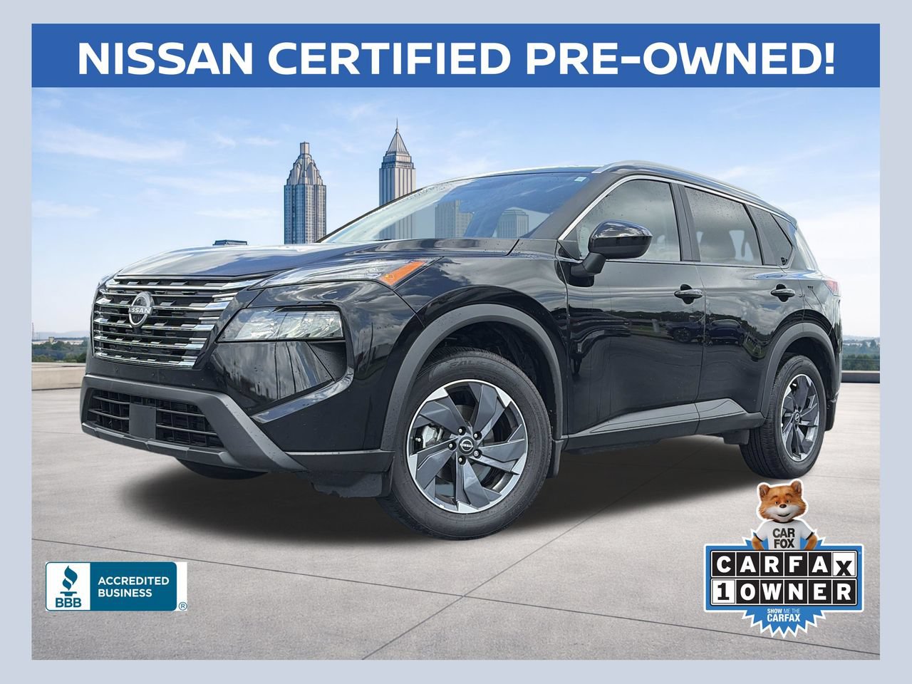 Certified 2025 Nissan Rogue SV w/ SV Premium Package FWD 360° Tour
