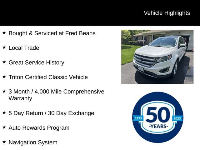 Used 2016 Ford Edge SEL w/ Equipment Group 201A AWD/4WD image 5