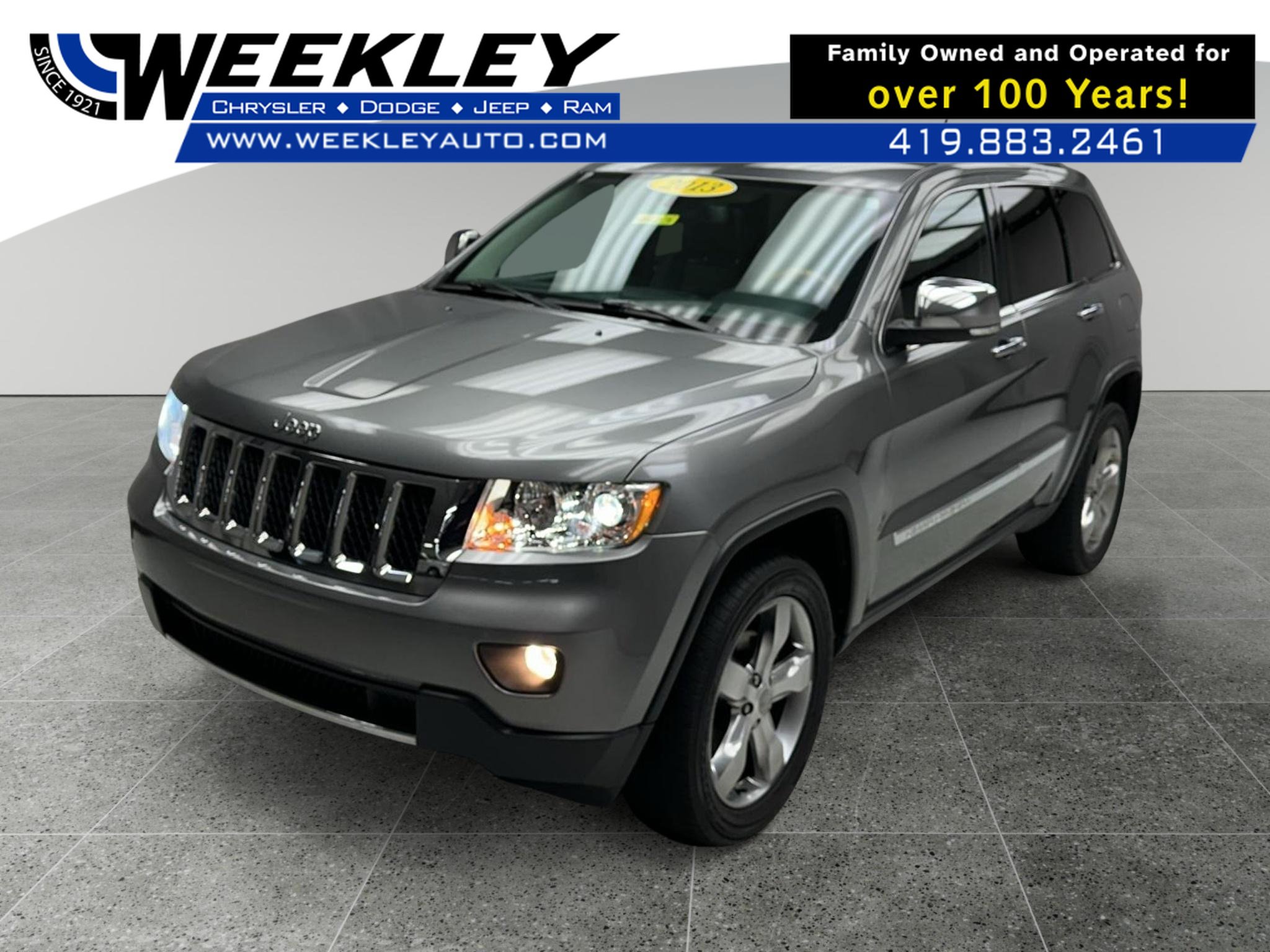 Used 2013 Jeep Grand Cherokee Overland AWD/4WD image 1